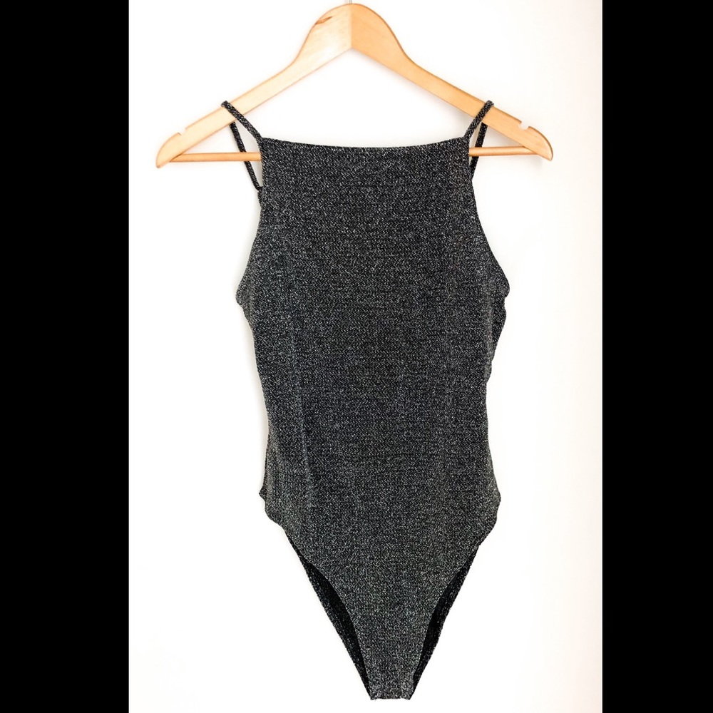 Glitter body suit